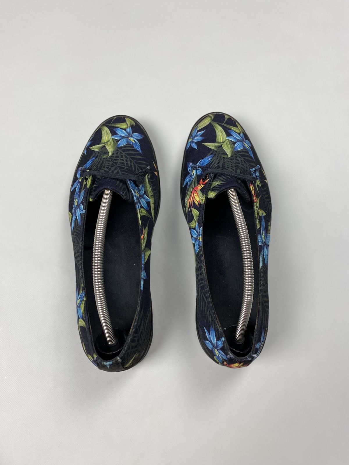 Dr. Martens Dr. Martens Morada Canvas Black Hawaiian Ballets Flats Size US 11 / IT 41 - 13 Thumbnail