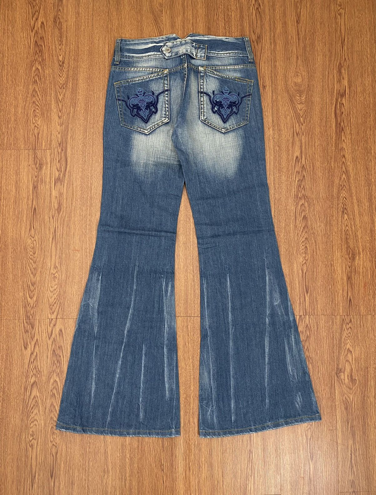 If Six Was Nine × Japanese Brand × Le Grande Bleu (L.G.B.) Intermezzo Super Flare jeans Size US 30 / EU 46 - 1 Thumbnail