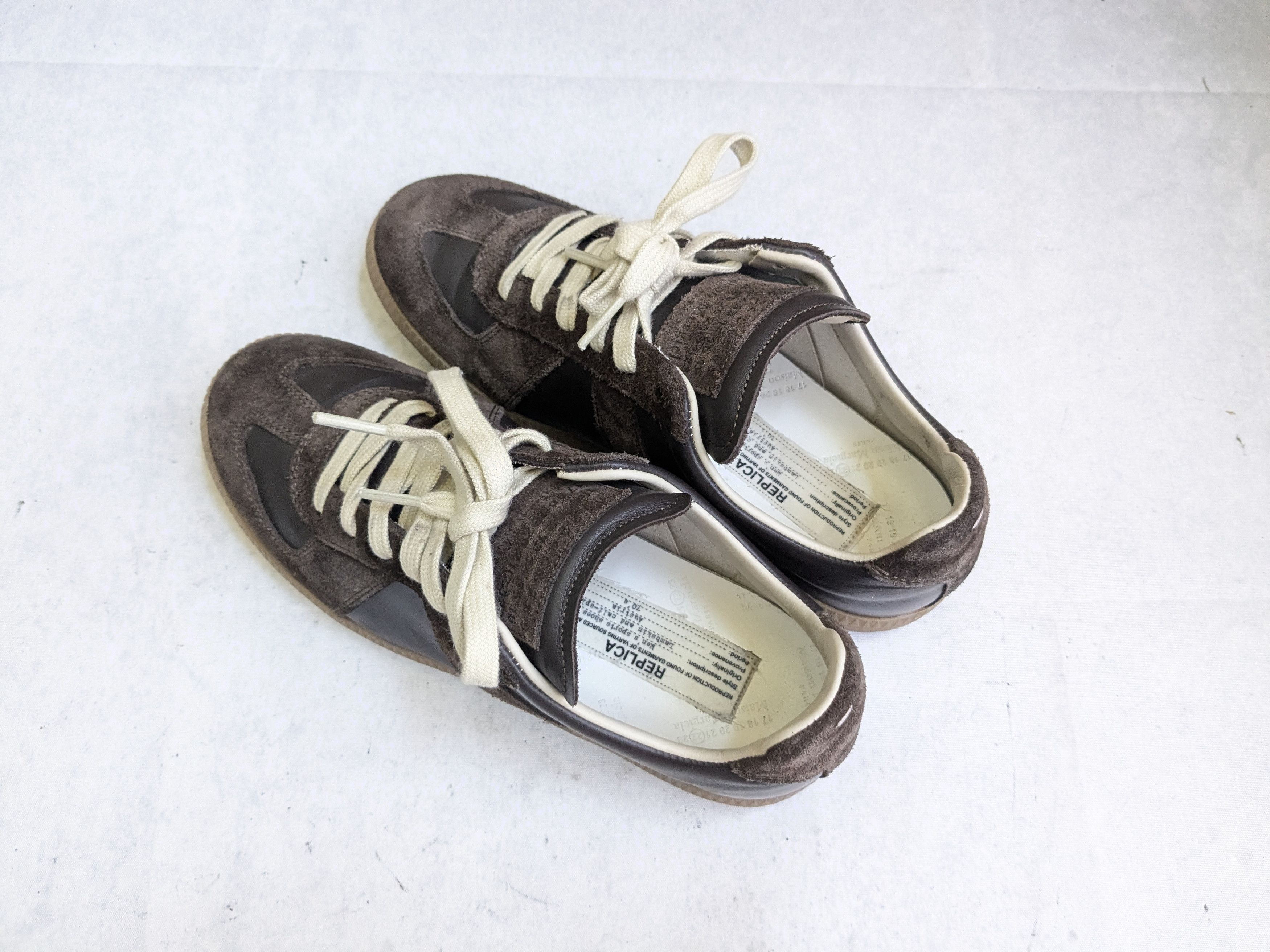 Maison Margiela Maison Margiela Replica GAT Sneakers 37.5 7.5 Taupe Size US 7.5 / IT 37.5 - 16 Thumbnail