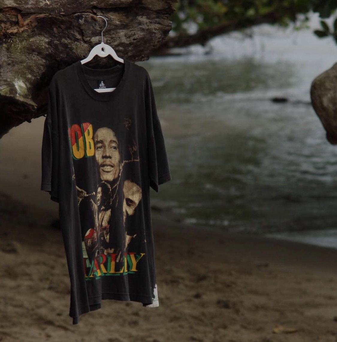 Vintage Rap tee Bob Marley 90’s mexican Size US L / EU 52-54 / 3 - 2 Thumbnail