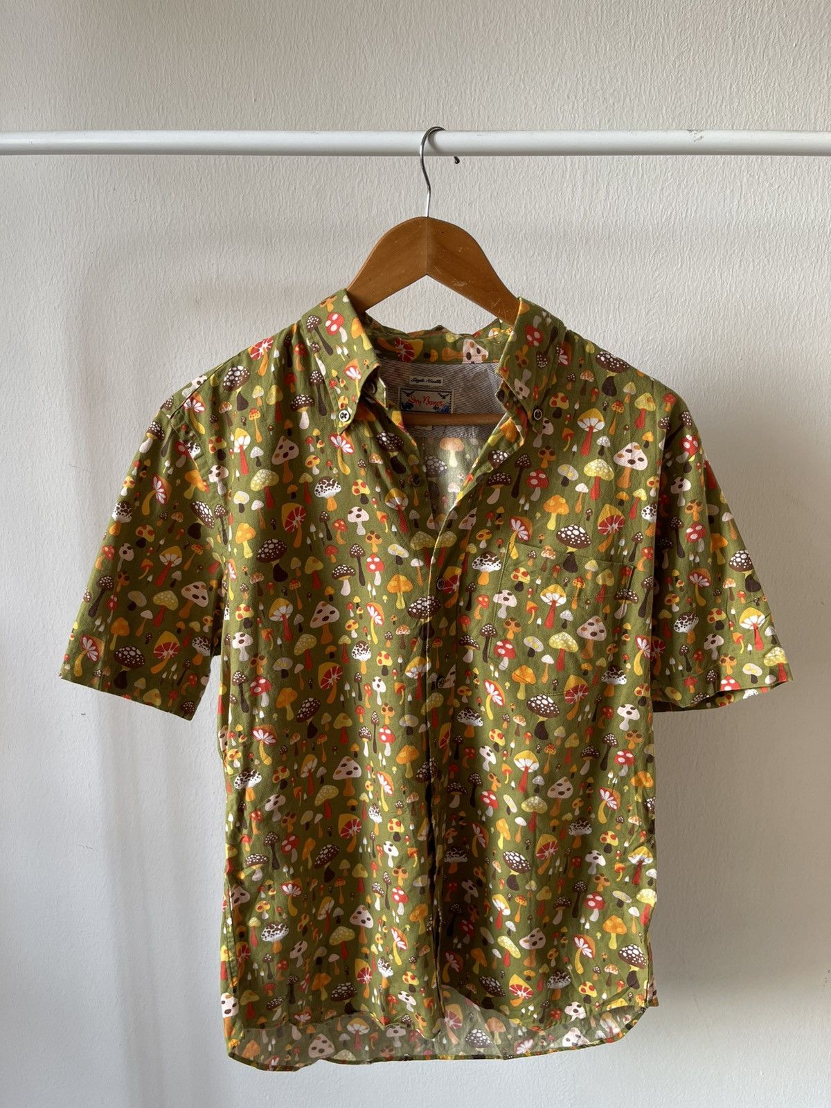 Dry Bones Dry Bones Overprint Shirt Size US M / EU 48-50 / 2 - 2 Thumbnail