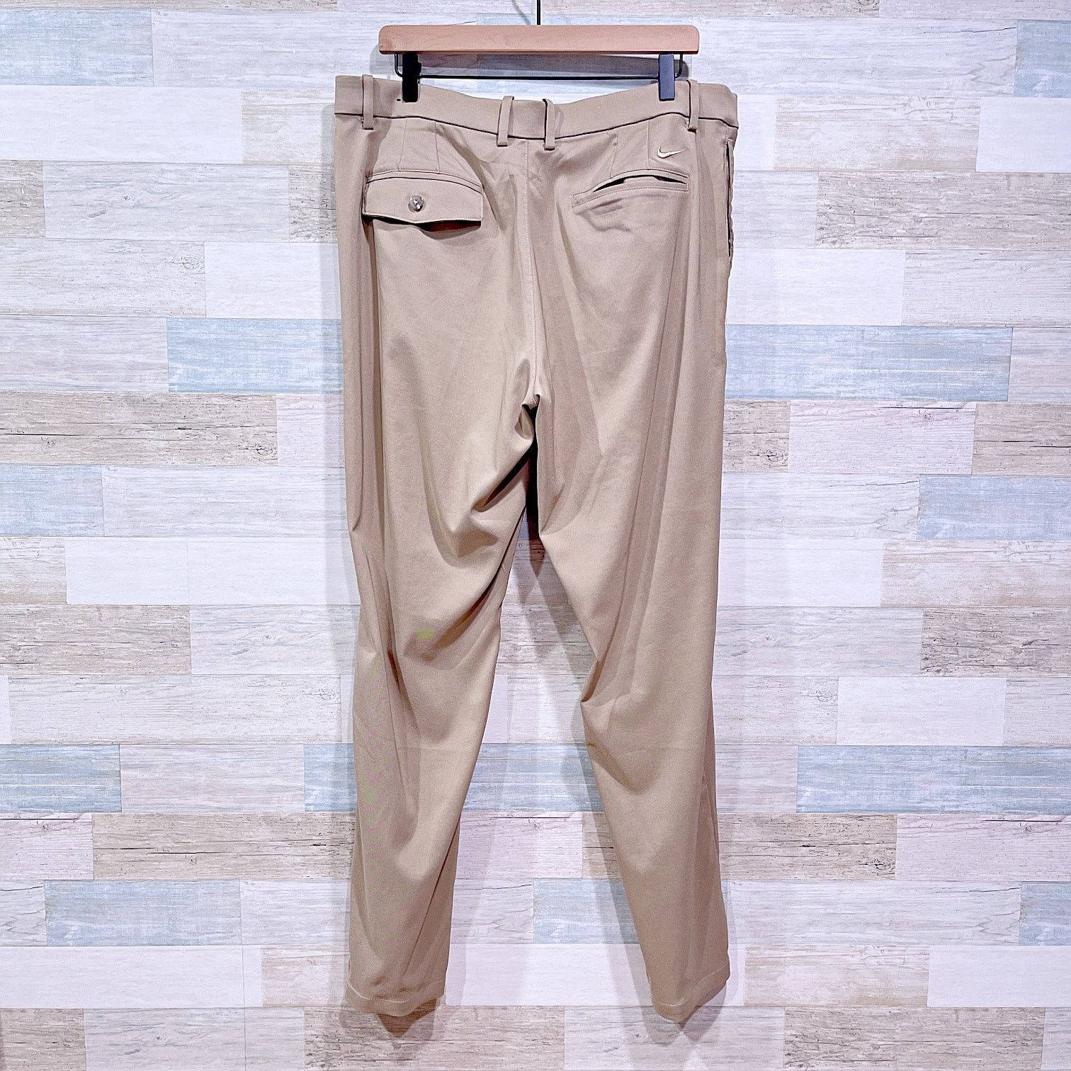 Nike NIKE Flat Front Performance Golf Pants Beige Mens 38x32 Size US 38 / EU 54 - 4 Thumbnail