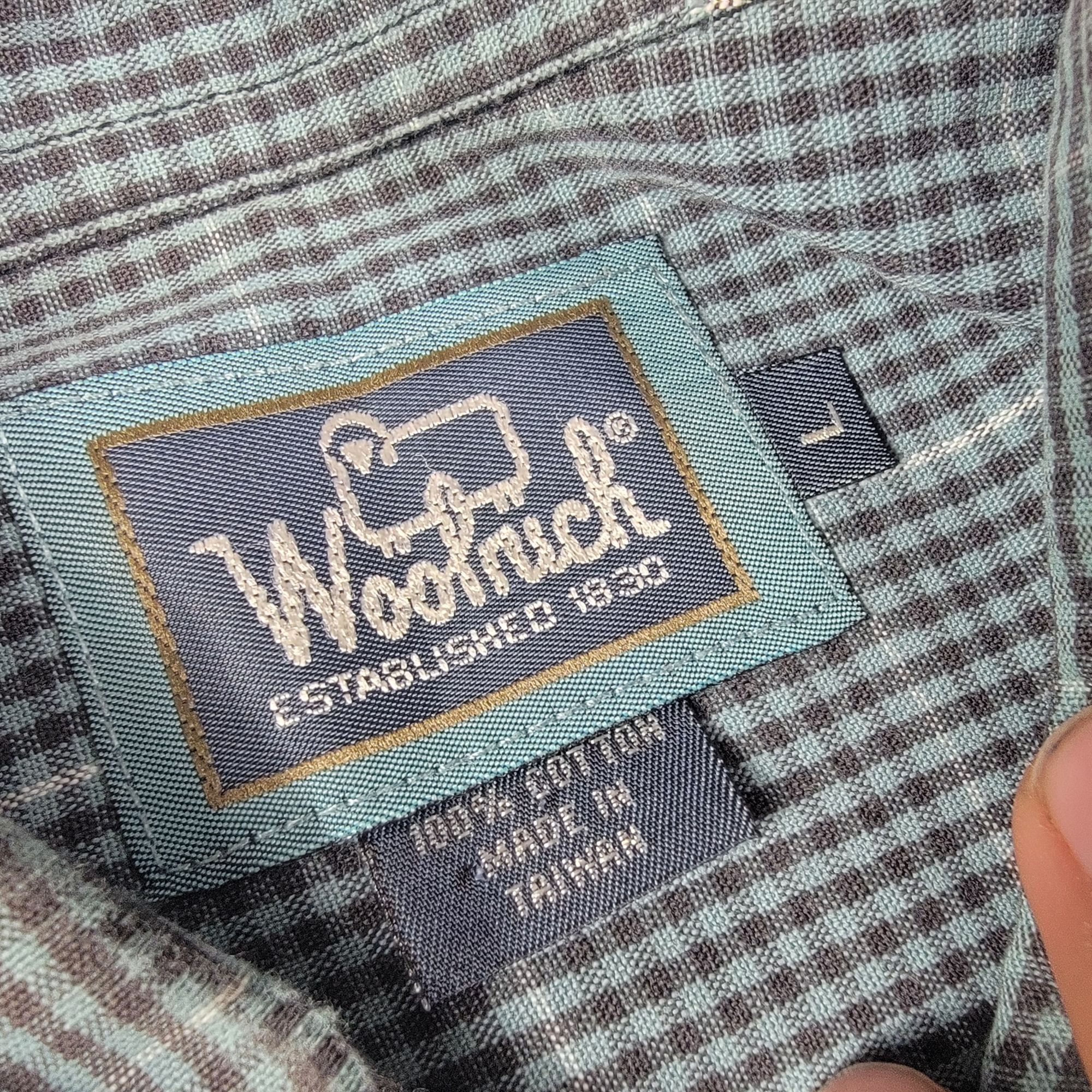Other Woolrich Mens Large Gray Button Down Plaid Shirt Casual Trav Size US L / EU 52-54 / 3 - 3 Thumbnail