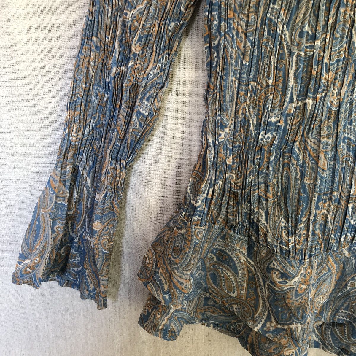 Beauty Beast Amzing printed paisley y2k pleats please issey miyake style Size M / US 6-8 / IT 42-44 - 3 Thumbnail