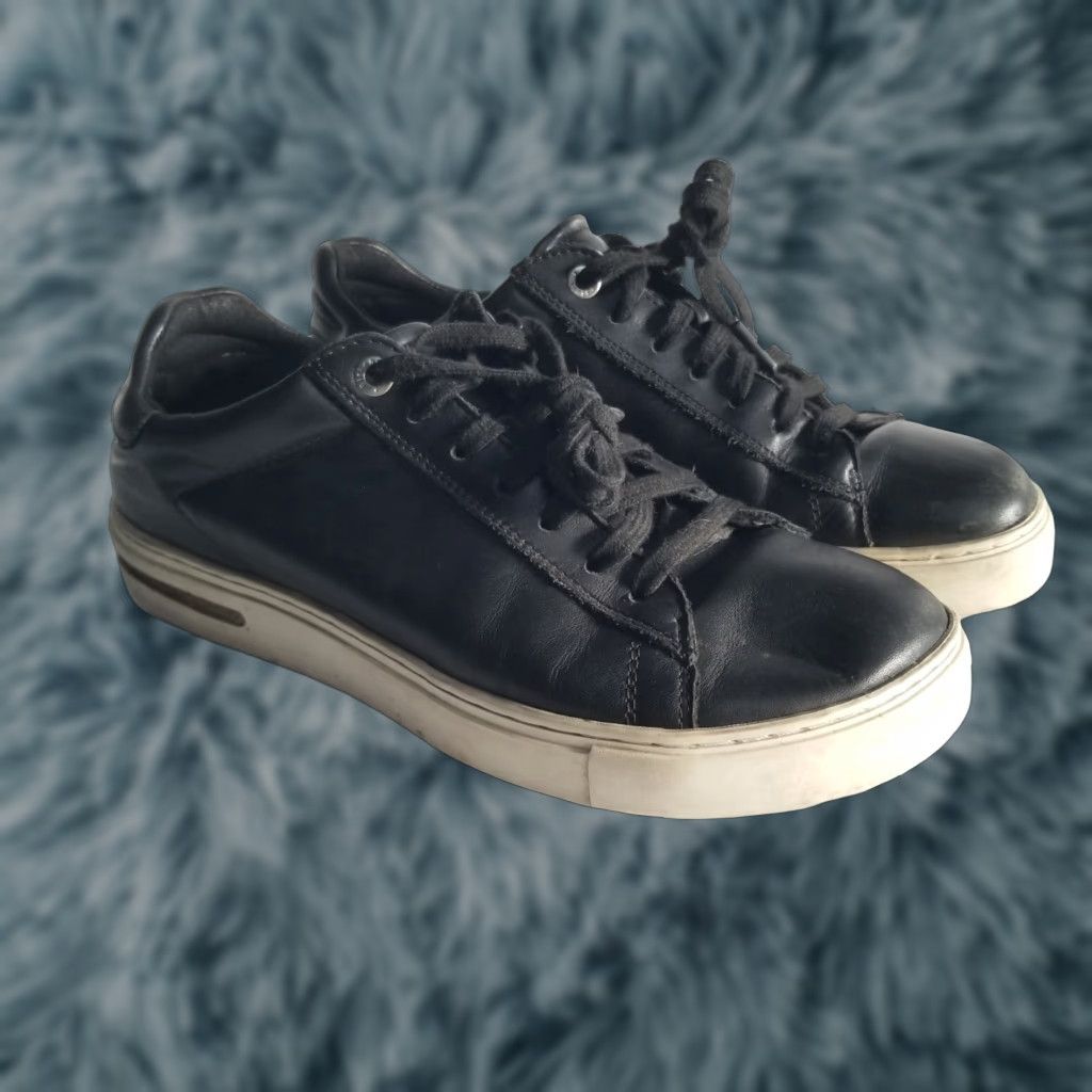 Birkenstock Birkenstock Sneaker Bend Low Womens Leather Black Size 39 US 8 Fashion Athletic Shoes Flaws See Pics Size US 8 / IT 38 - 1 Thumbnail
