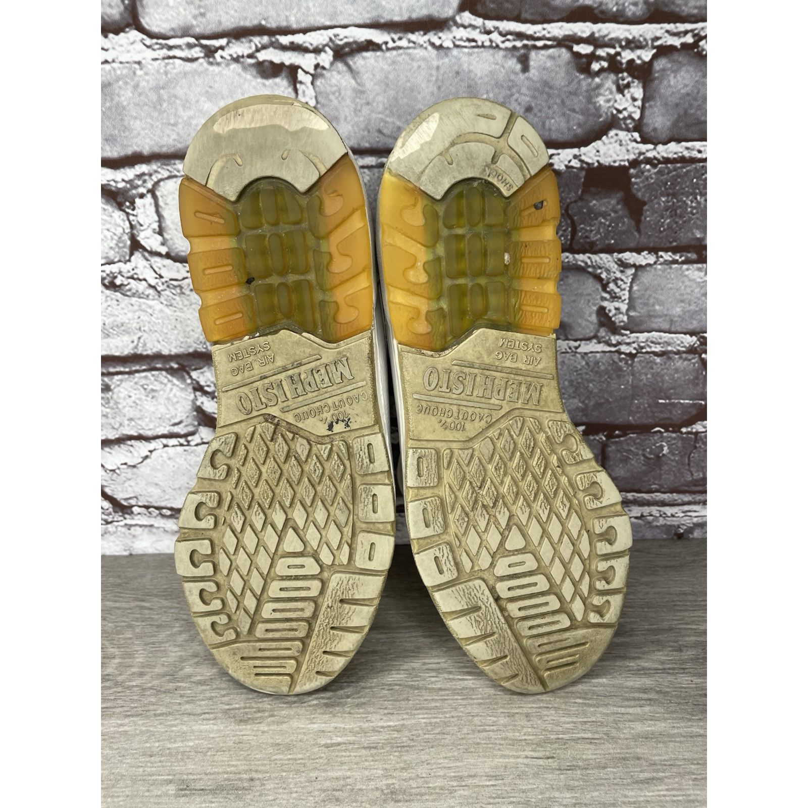 Mephisto Mephisto RunOff Air Bag System White Leather Lace Up Shoes W Size US 9 / IT 39 - 22 Thumbnail