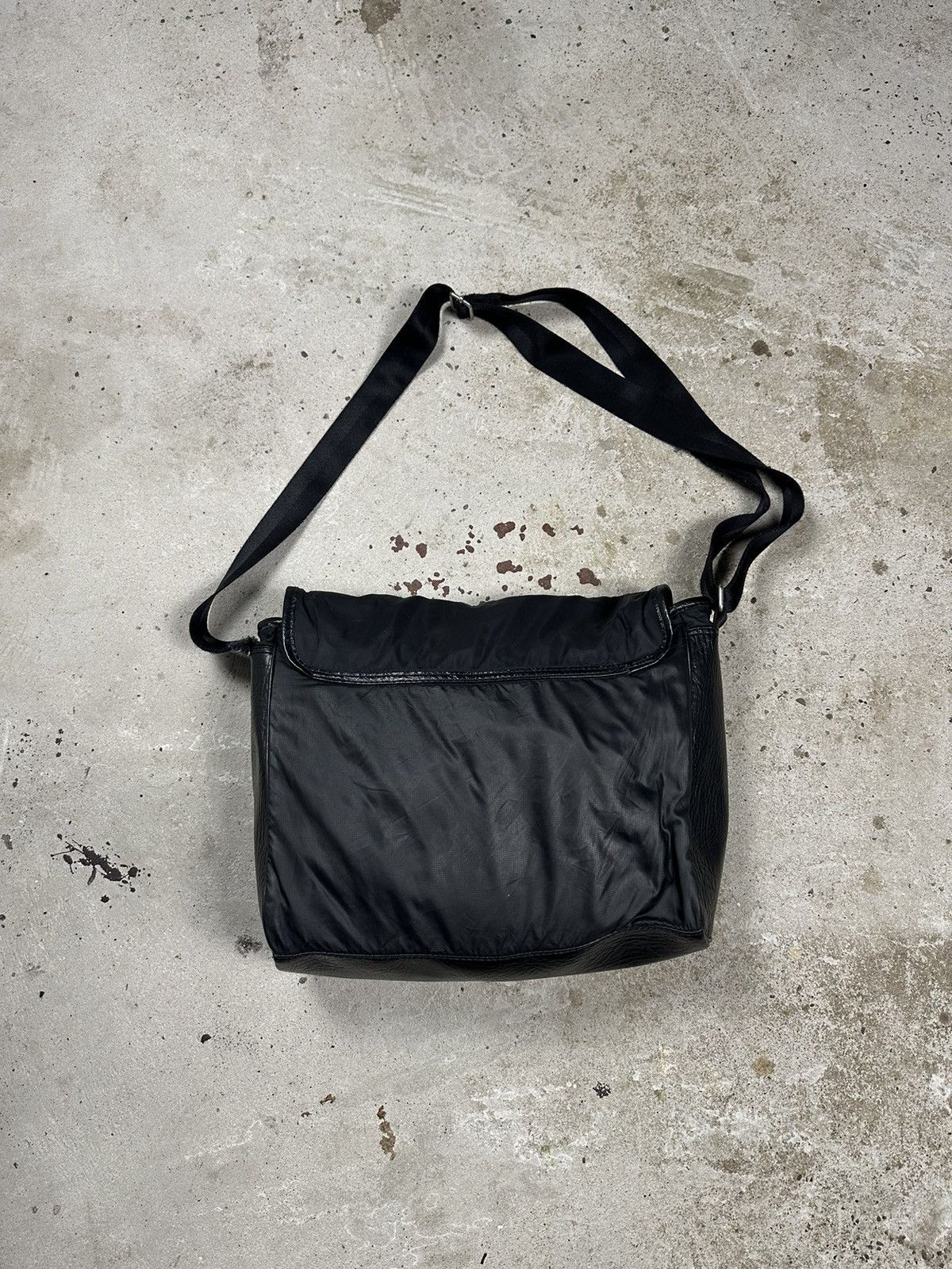 Diesel Vintage Y2K Diesel Black Shoulder Messenger Bag Size ONE SIZE - 2 Thumbnail