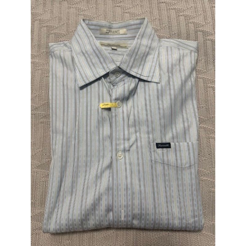 Faconnable Faconnable blue striped button down size L Size US L / EU 52-54 / 3 - 1 Thumbnail