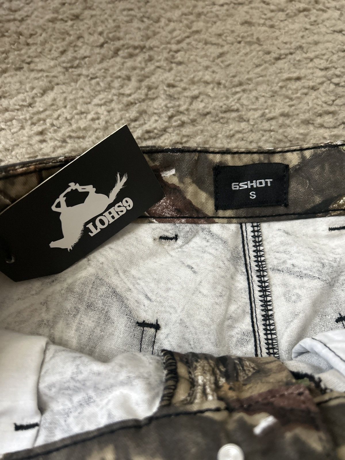 Other Green 6Shot Camo Cargo Size US 30 / EU 46 - 2 Thumbnail