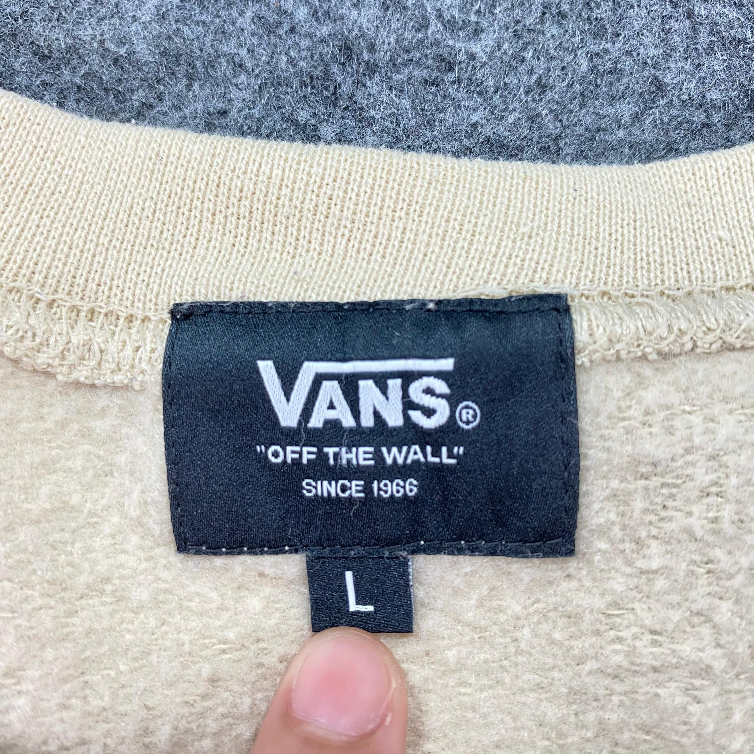 Vans Vintage 90s Vans Off The Wall Sweatshirt Size US L / EU 52-54 / 3 - 11 Thumbnail