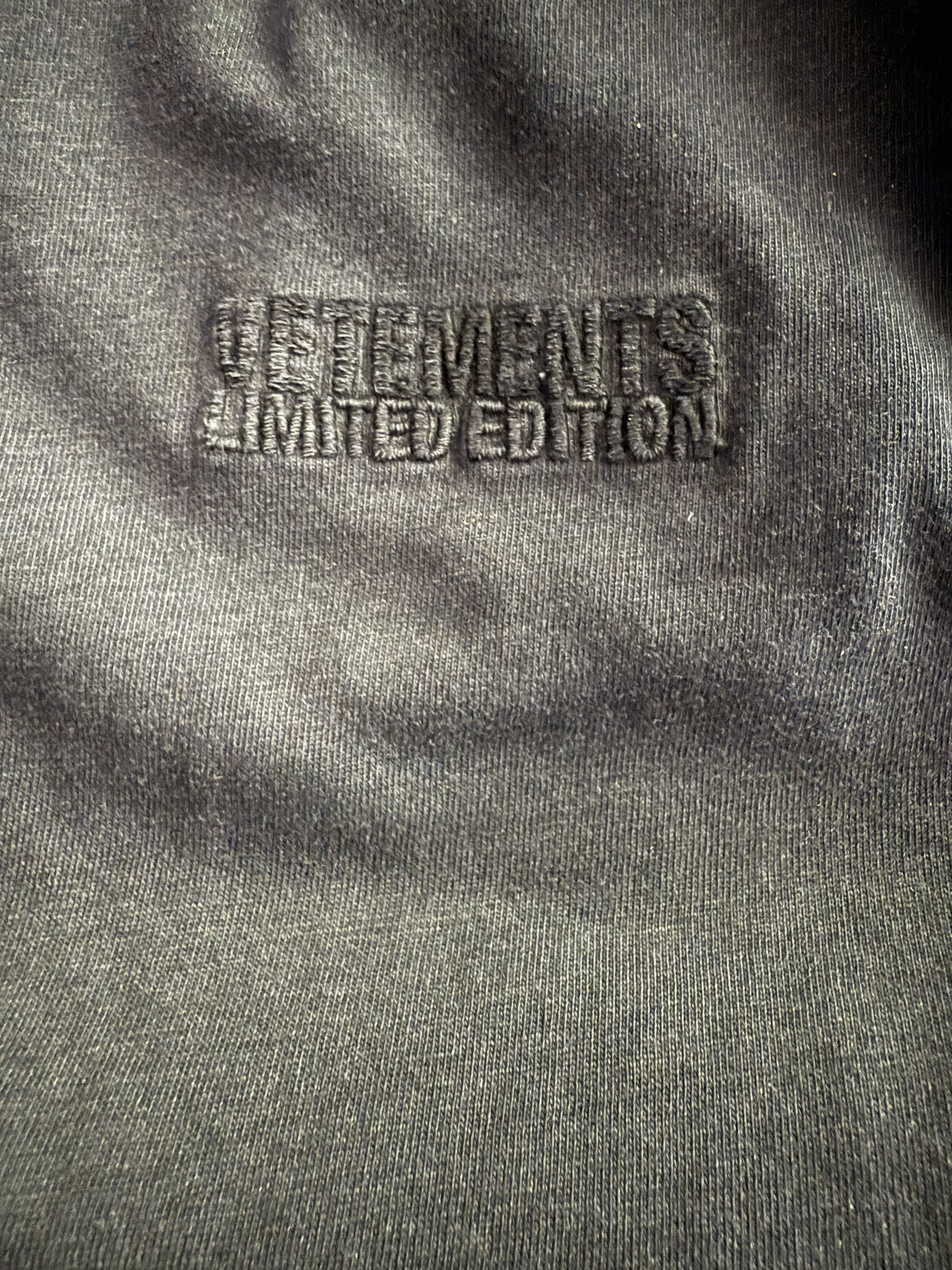 Vetements Vestments Men’s Baggy Pants In Black Délavé Size US 30 / EU 46 - 7 Thumbnail