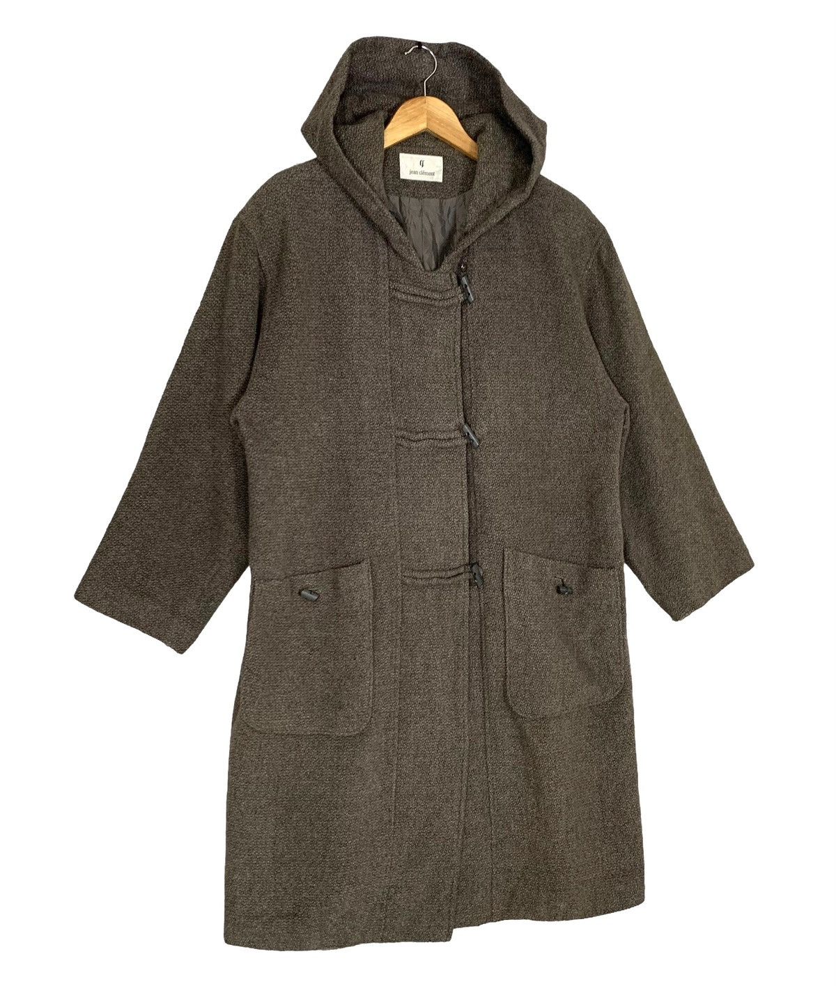 Japanese Brand Vintage Jean Clement Duffle Hoodie Long Coat Jacket Size US M / EU 48-50 / 2 - 3 Thumbnail