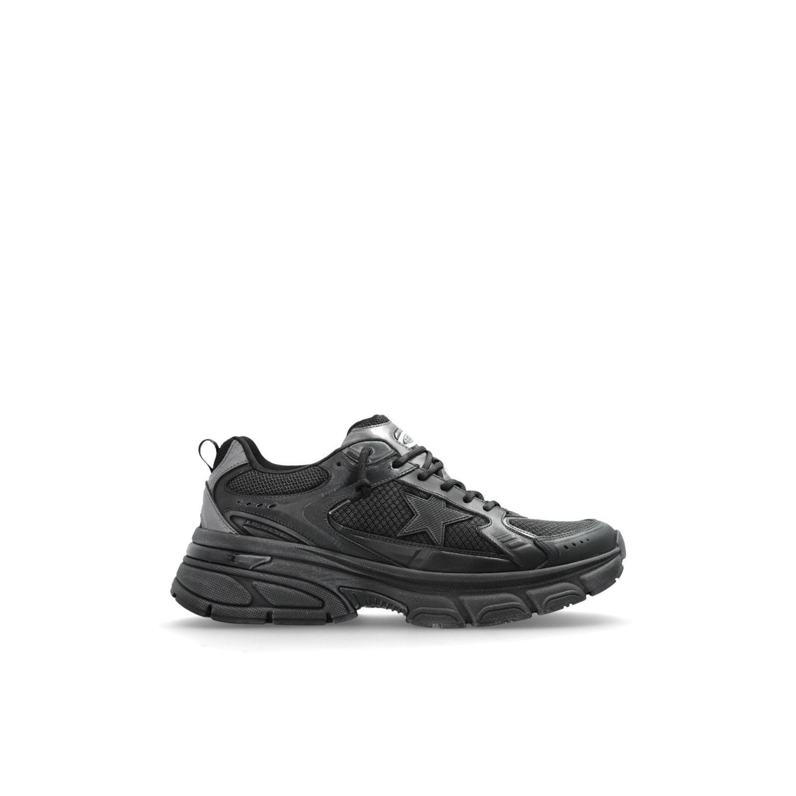 GOLDEN GOOSE Lightstar Men's Black Sneakers New (Men's size: