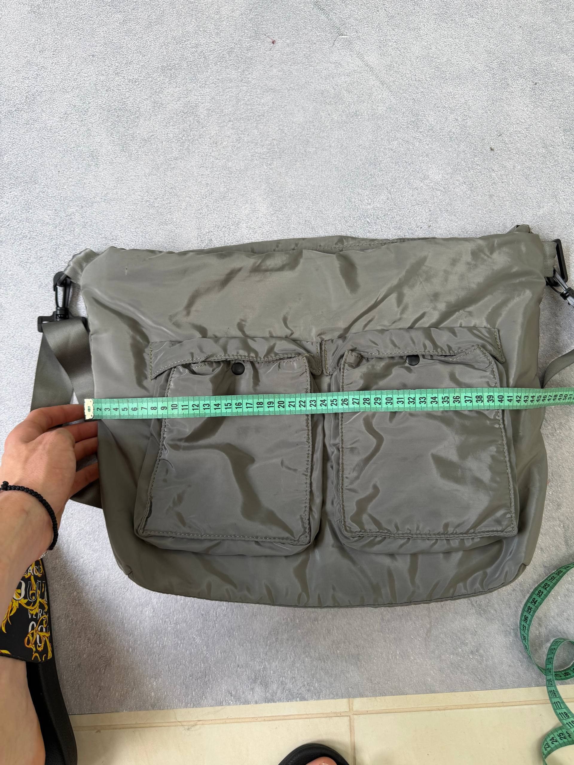 If Six Was Nine 90s Archive Army Diesel Style Avant-Garde Multipocket Bag Size ONE SIZE - 10 Thumbnail