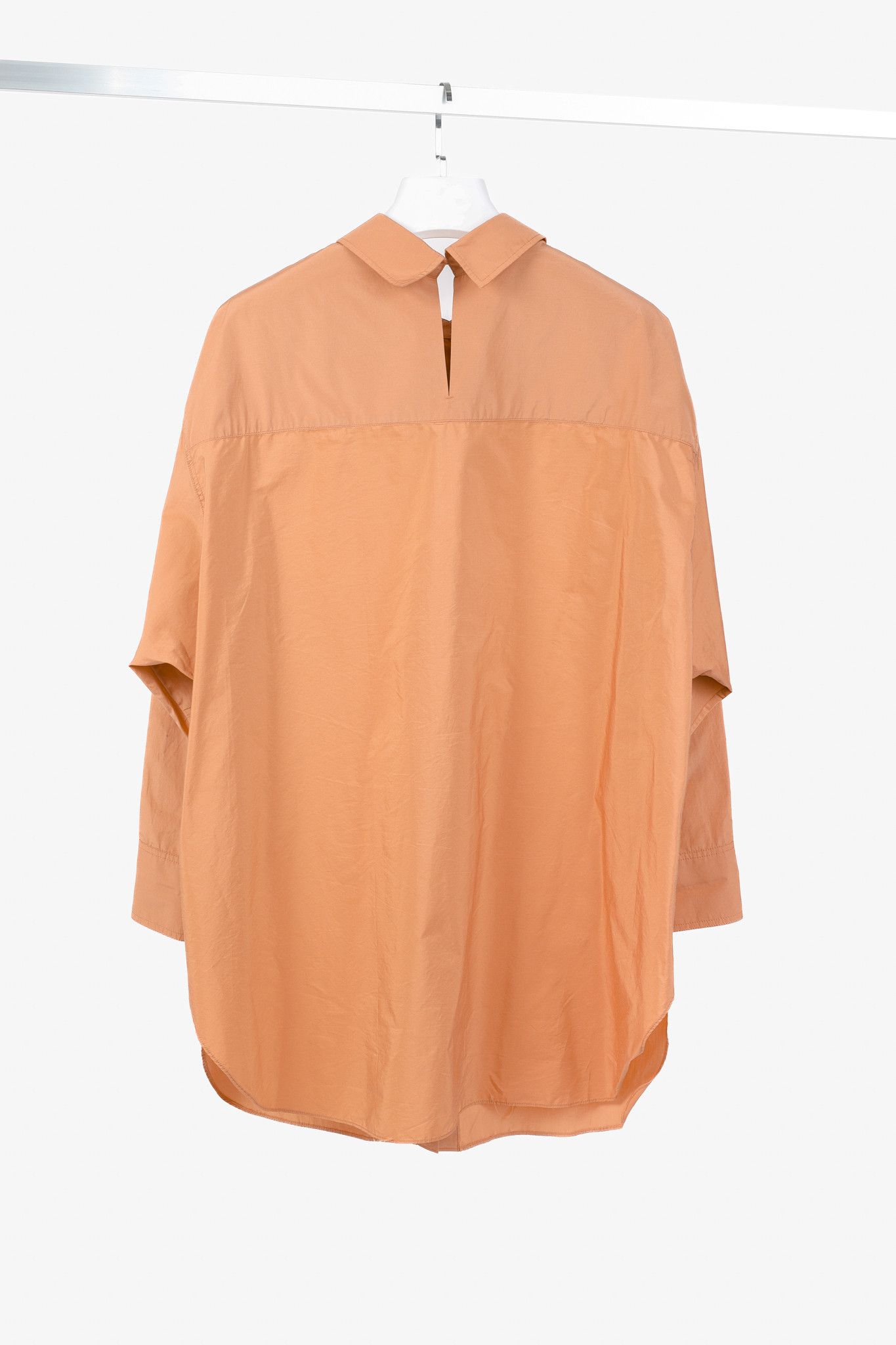 DOROTHEE SCHUMACHER Dorothee Schumacher SP/19 Taffeta Oversized Button-Up Shirt Size XXL / US 16-18 / IT 52-54 - 2 Thumbnail