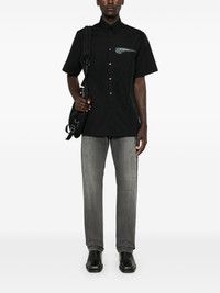 Givenchy o1mle0226 Straight Fit Jeans In Black Size US 30 / EU 46 - 2 Thumbnail
