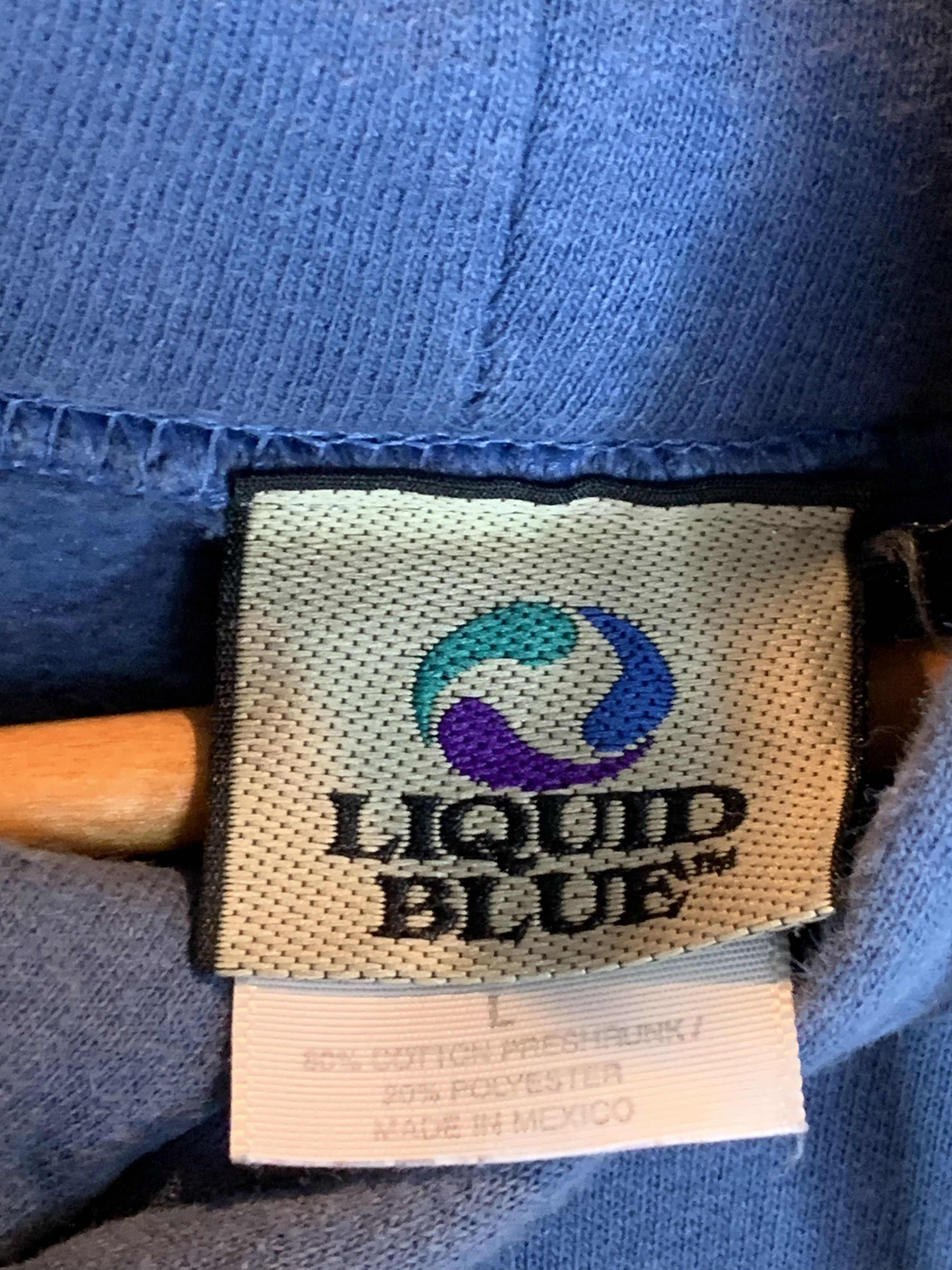 Grateful Dead × Liquid Blue RARE* Vintage Grateful Dead Madison Square Garden NYC Hoodie Size US L / EU 52-54 / 3 - 8 Thumbnail