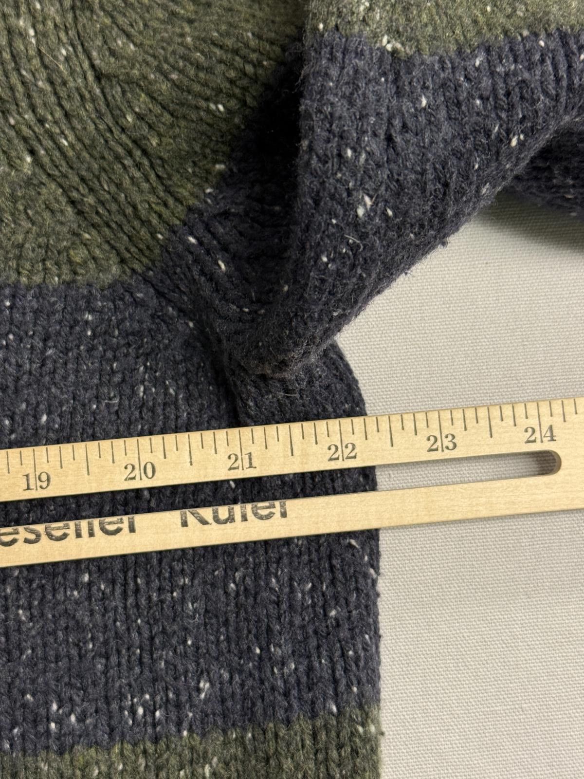 Nautica Nautica Big Stripe Sweater Navy Olive - Large Size US L / EU 52-54 / 3 - 6 Thumbnail