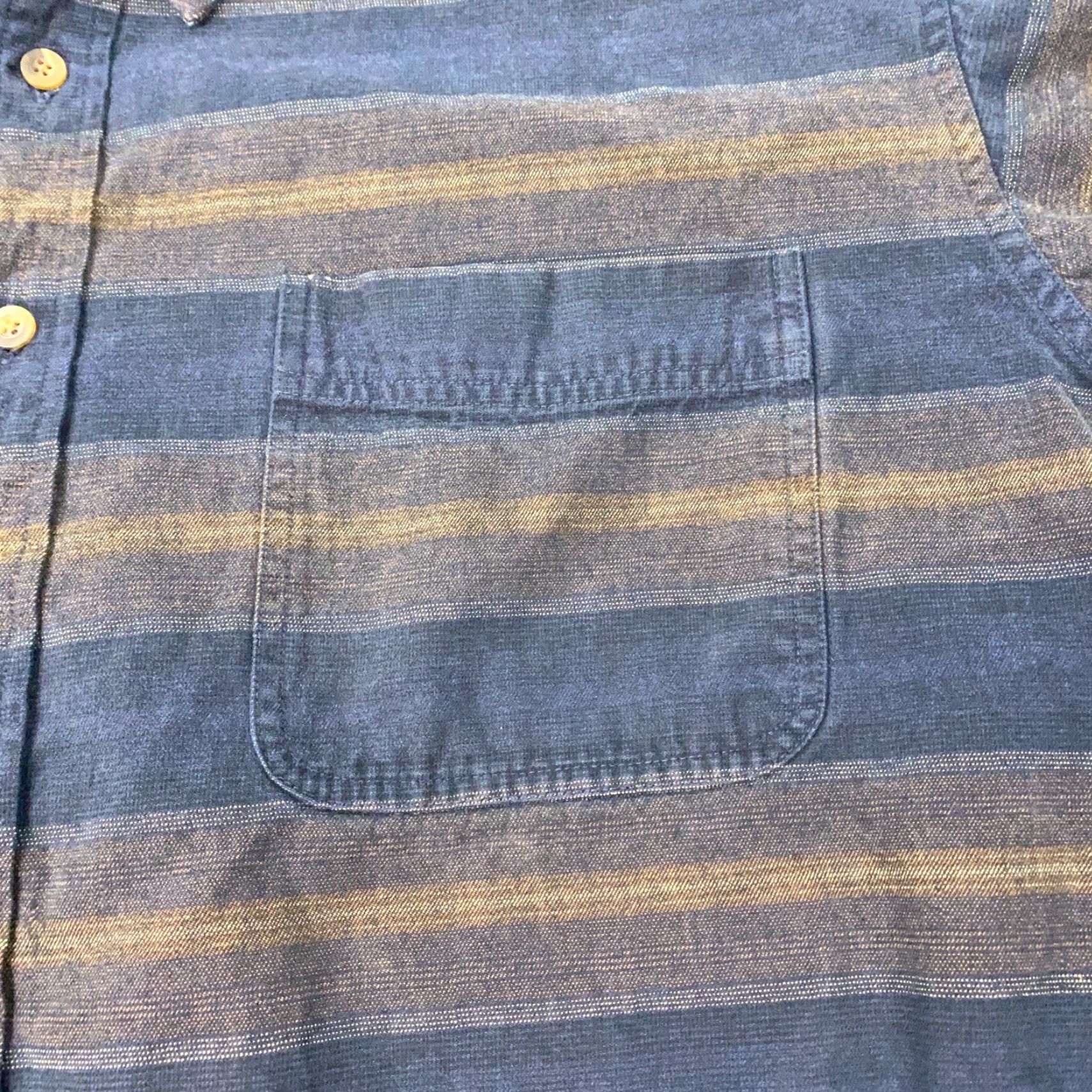Vintage Cabela's Men’s 2XL Tall Long Sleeve Button-Down Shirt Cotton Flannel Striped Casual Size US XXL / EU 58 / 5 - 5 Thumbnail