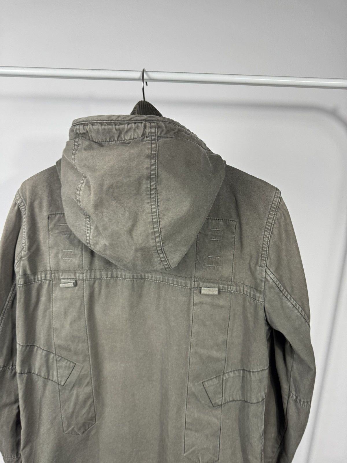 G-Star G Star RAW Military Field Jacket Distressed Hooded Utility M Size US M / EU 48-50 / 2 - 15 Thumbnail