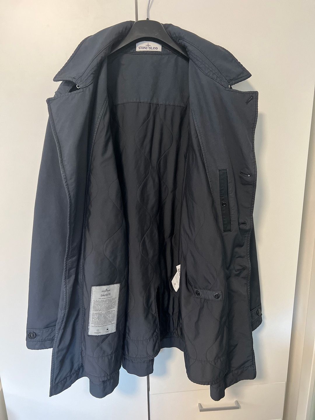 Stone Island Stone Island David TC Coat Navy Blue size XL Size US XL / EU 56 / 4 - 10 Thumbnail