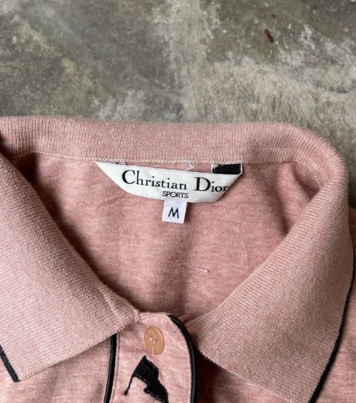 Dior Christian Dior Monsieur Sports Pink Rugby Polos Size US M / EU 48-50 / 2 - 3 Thumbnail