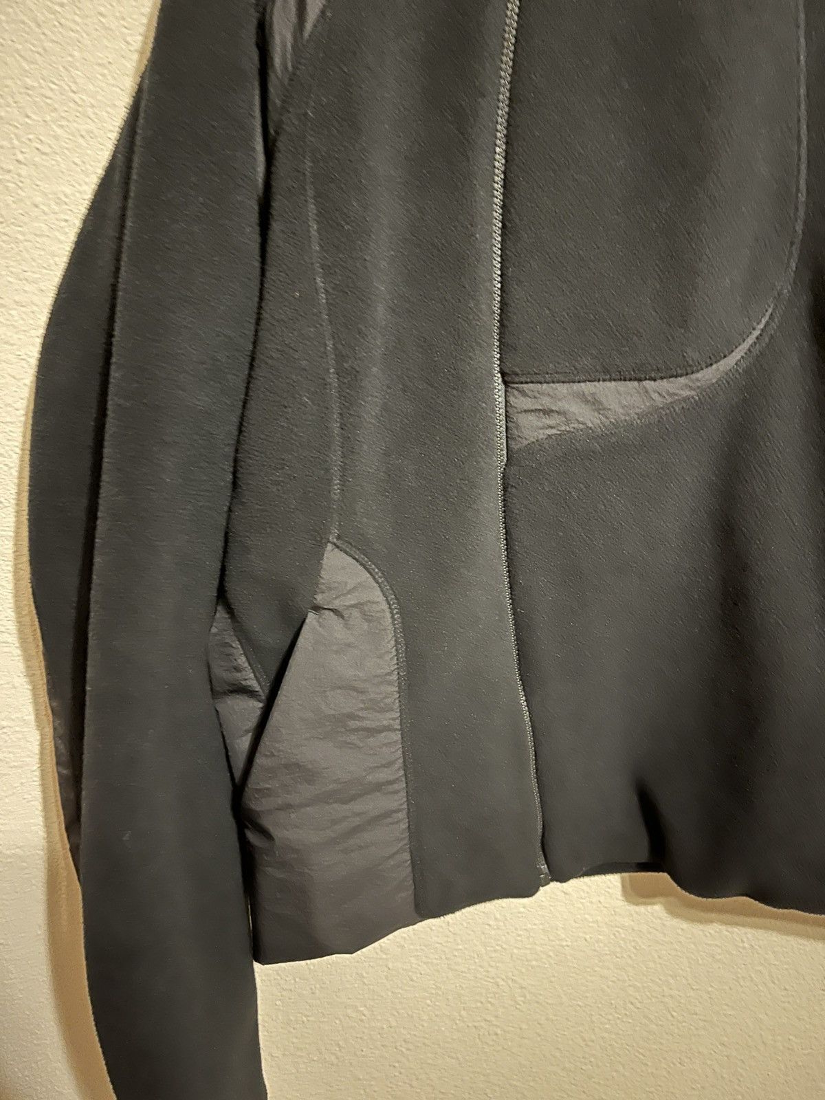Hyein Seo Hyein Seo FW22 Paneled Fleece Jacket Size US XL / EU 56 / 4 - 4 Thumbnail