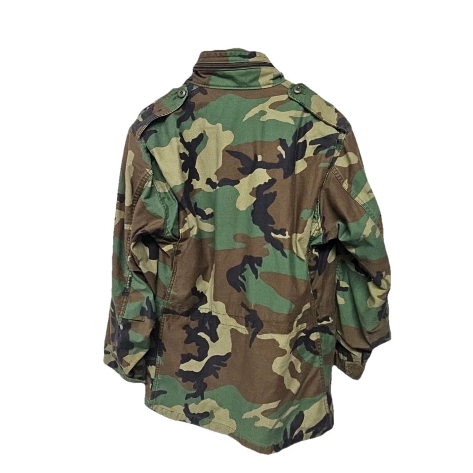 Vintage VINTAGE Medium M65 Coat Camouflage Army Military Jacket Men Size US M / EU 48-50 / 2 - 5 Thumbnail