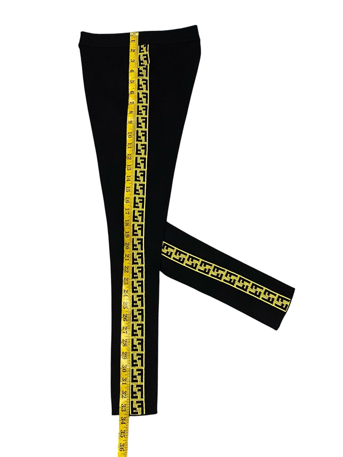 Fendi Fendi FF Tape Wool Leggings Size 28" / US 6 / IT 42 - 15 Thumbnail