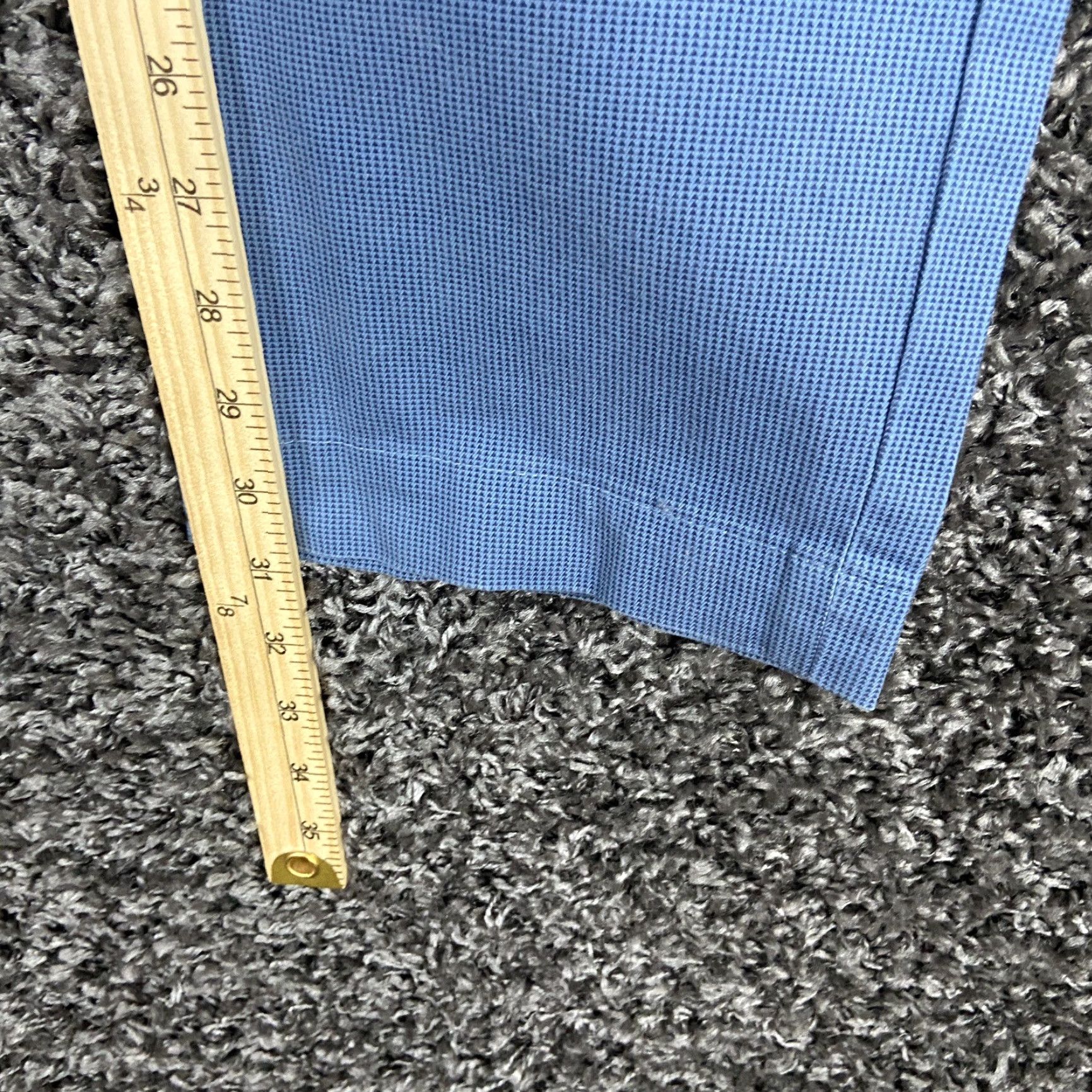 Banana Republic BANANA REPUBLIC Fulton Skinny Chino Pants Men 36x31 Blue - Pants, Men, 36, 31 Inseam, Skinny Chino, Regular Fit Size US 36 / EU 52 - 7 Thumbnail