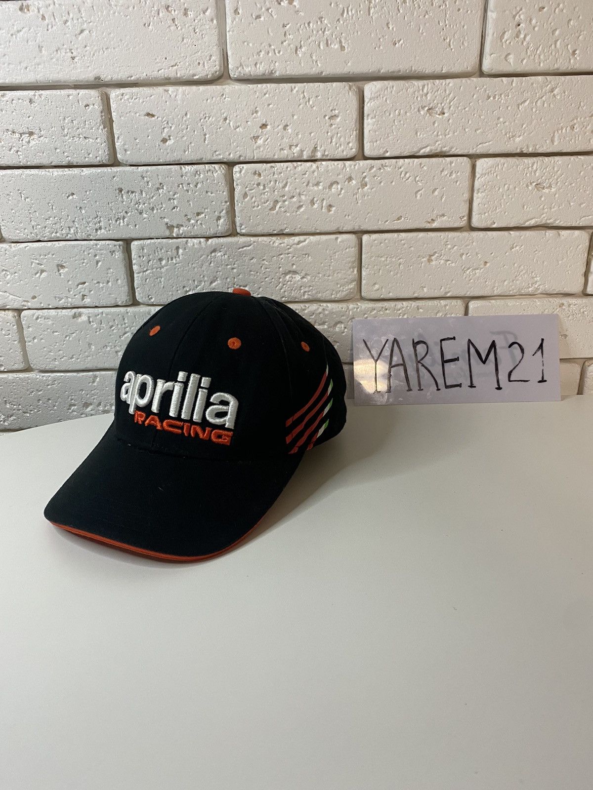 Vintage Aprilia racing cap hat Size ONE SIZE - 1 Thumbnail