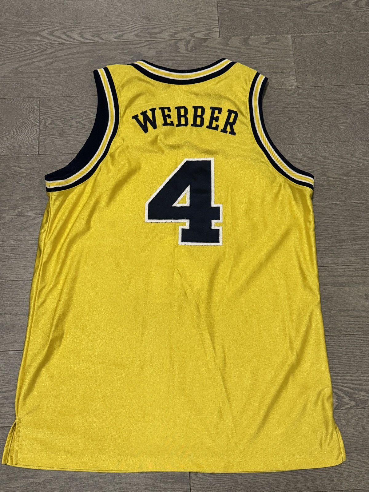 Nike Michigan Wolverines Chris Webber 91-93 College Nike Jersey Size US L / EU 52-54 / 3 - 13 Thumbnail
