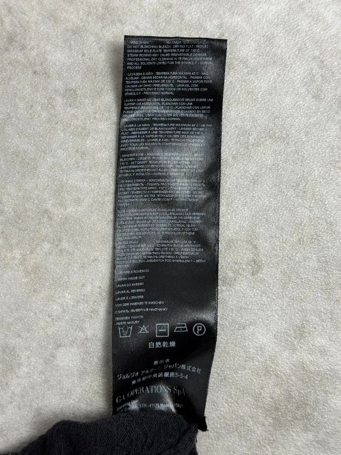 Giorgio Armani AW2019 Giorgio Armani Grey Crumbled Wool Turtleneck Size S / US 4 / IT 40 - 10 Thumbnail