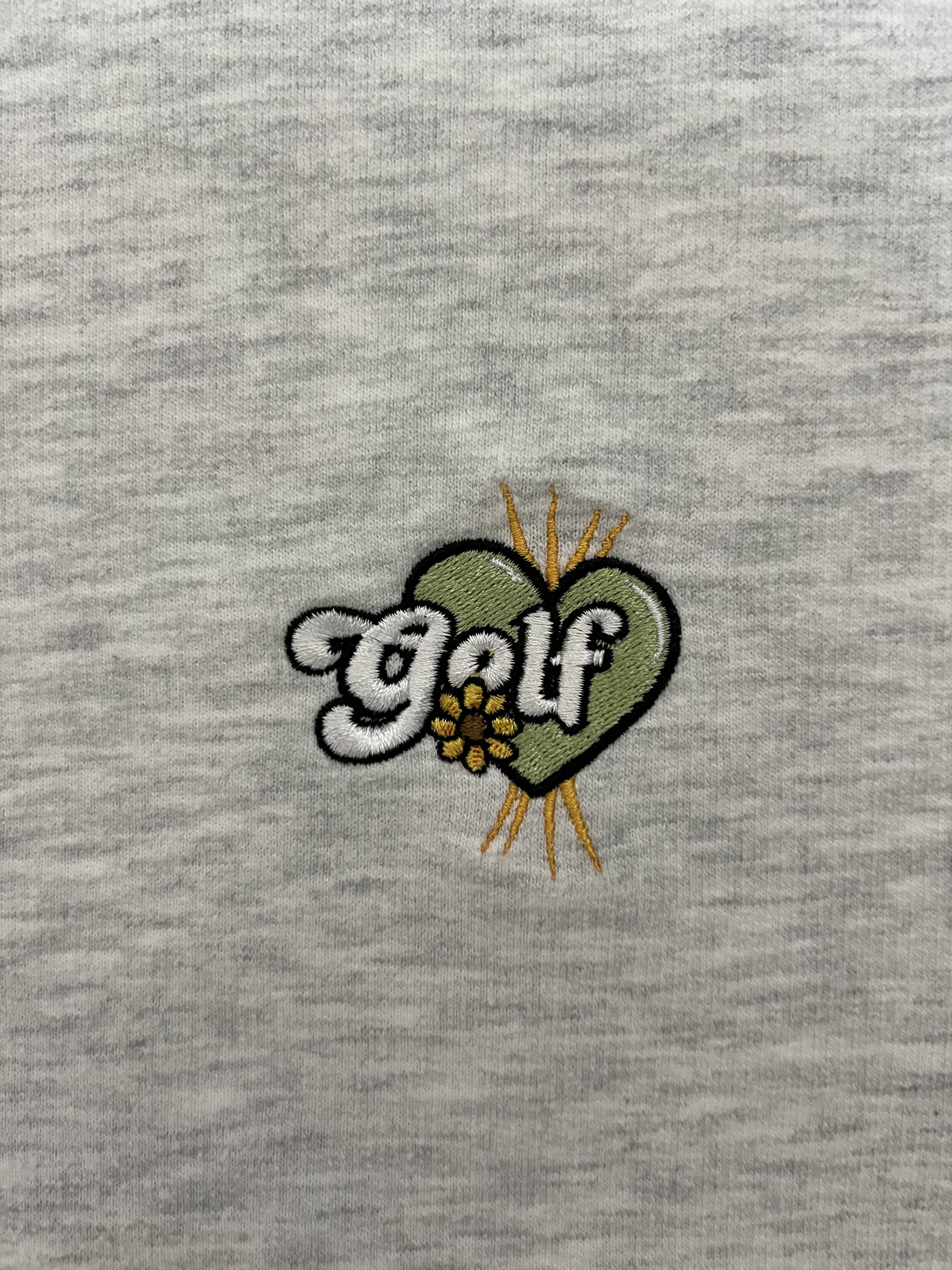 Golf Wang 💚 Golf Wang Romeo Crewneck Ash Heather Grey Large NEW Size US L / EU 52-54 / 3 - 3 Thumbnail
