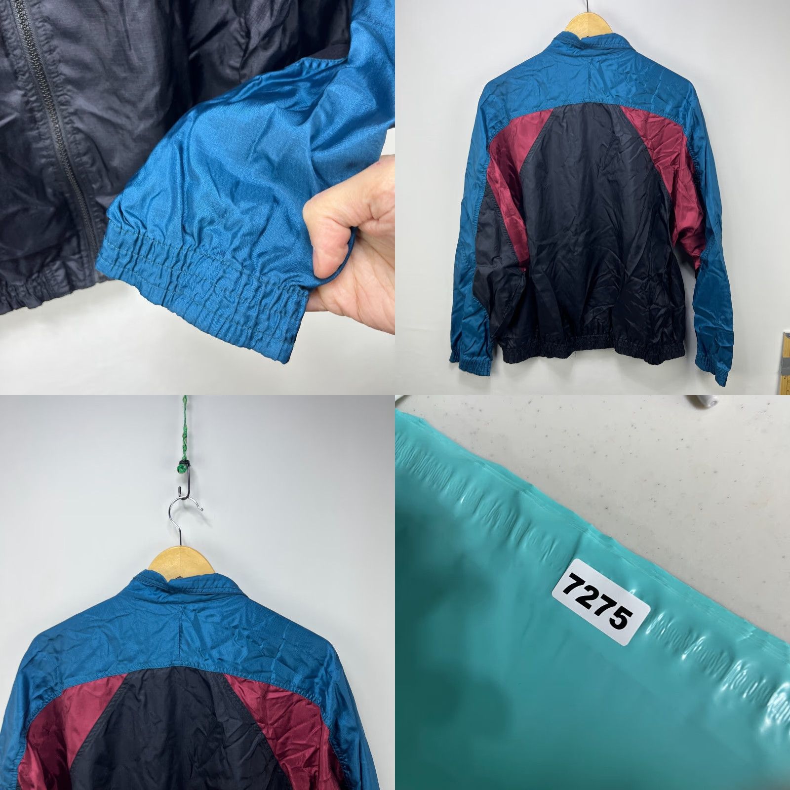 Nike VINTAGE Nike Windbreaker Jacket L Black 90s Mens - Jacket - Windbreaker - 90s - Nike - L - Black - Vintage - Mens Size US L / EU 52-54 / 3 - 8 Thumbnail