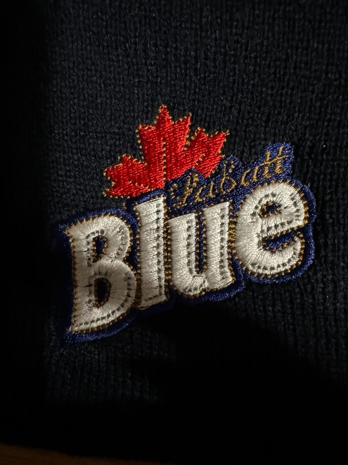 Other Labatt Blue Knit Beanie Hat Winter Cap Toque Blue Size ONE SIZE - 4 Thumbnail