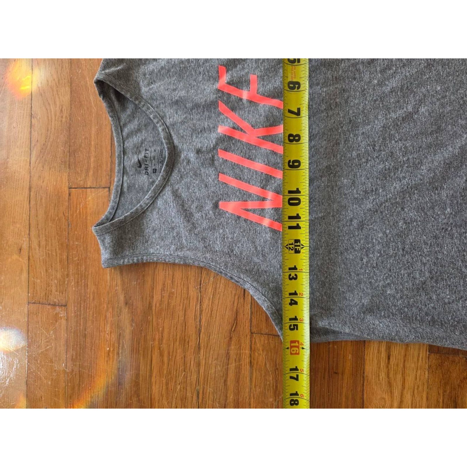 Nike Nike Women's Top Heather Grey X-Small A001165 Size XS / US 0-2 / IT 36-38 - 7 Thumbnail