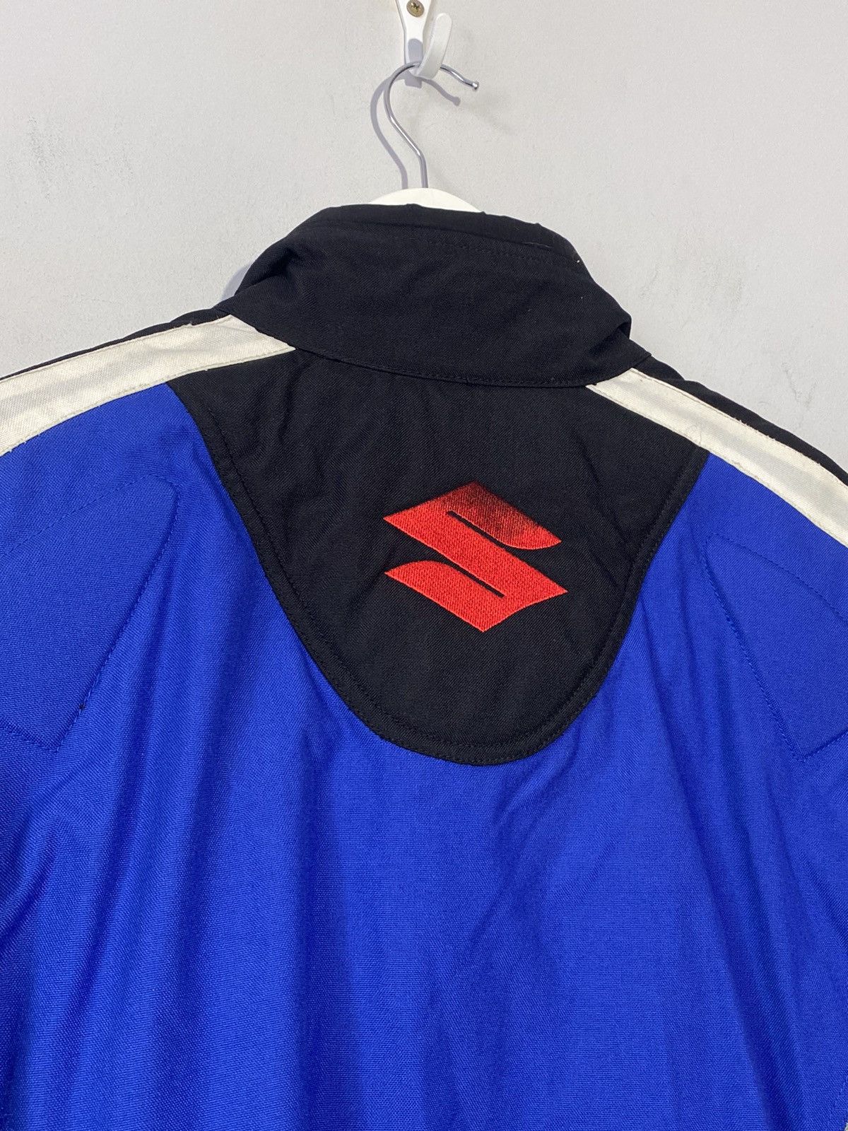 Japanese Brand 🔥 00s SUZUKI MOTORCYCLE RIDING JACKET Y2K BIKER STYLE RACING Size US S / EU 44-46 / 1 - 5 Thumbnail