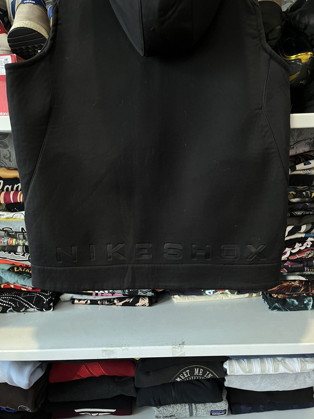 Nike Rare Vintage Nike Shox vest Drill size S hood logo Y2K Size US S / EU 44-46 / 1 - 12 Thumbnail