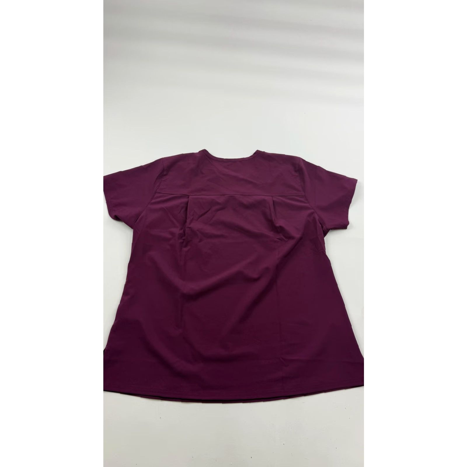 Carhartt VINTAGE Carhartt Scrub Shirt Womens Large Purple Force Modern Fit V-Neck Pocket Nursing Size L / US 10 / IT 46 - 7 Thumbnail