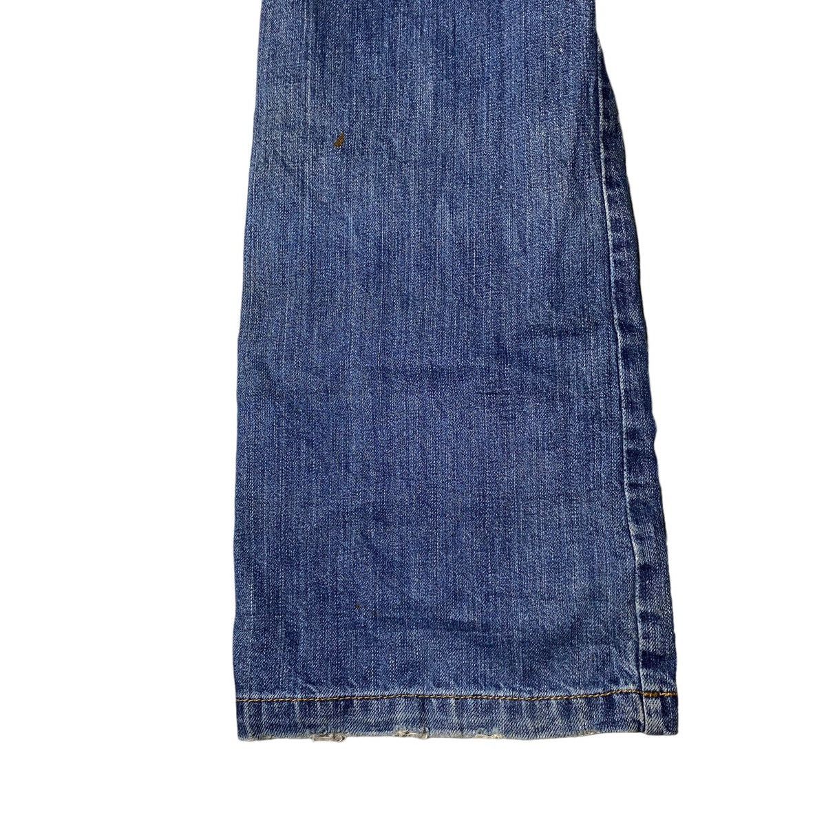 If Six Was Nine 2000's Flared Seawash 3D Multipocket Jeans Size US 30 / EU 46 - 17 Thumbnail