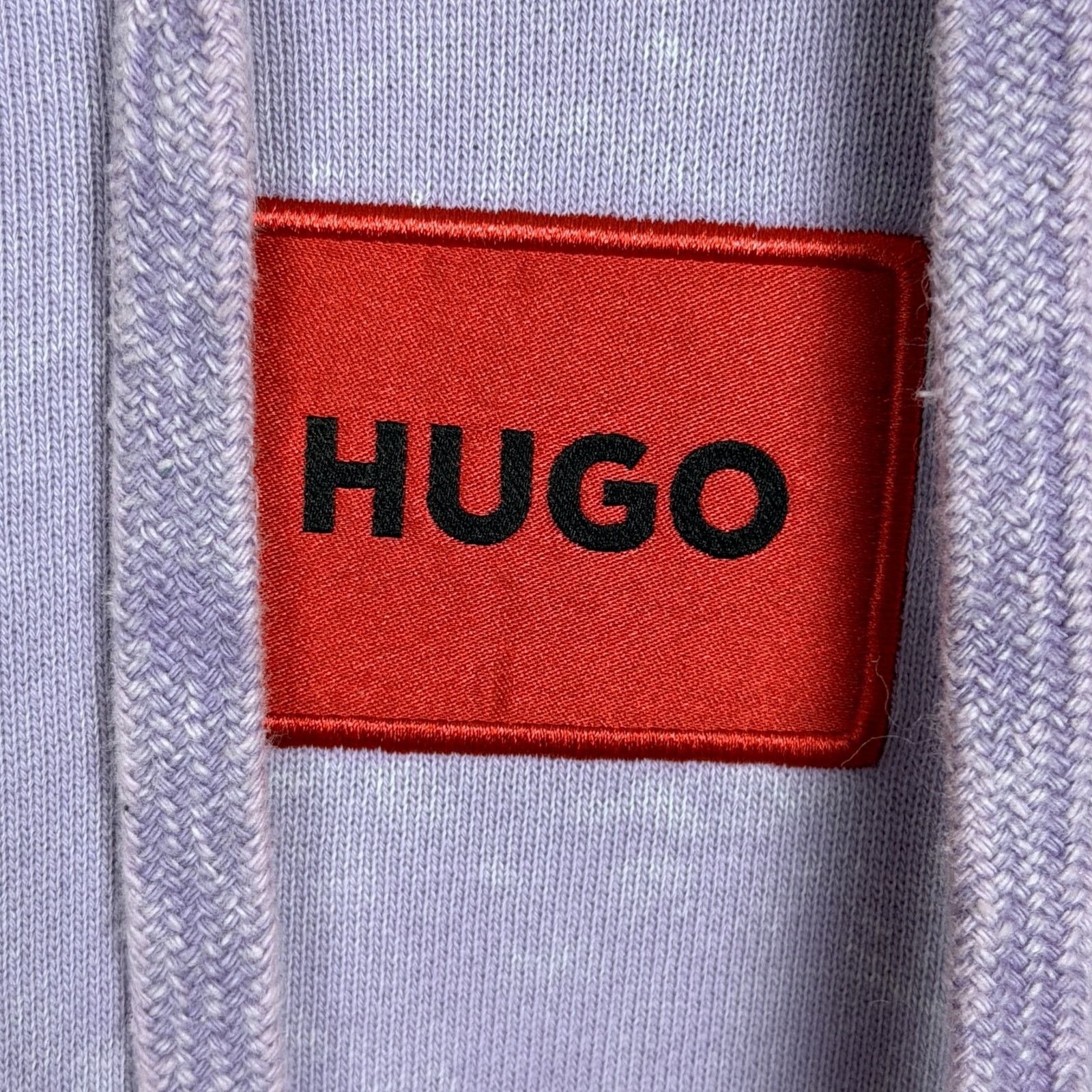 Hugo Boss Hugo Boss Daratschi Logo Patch Hoodie Light Purple $148 Size US L / EU 52-54 / 3 - 4 Thumbnail