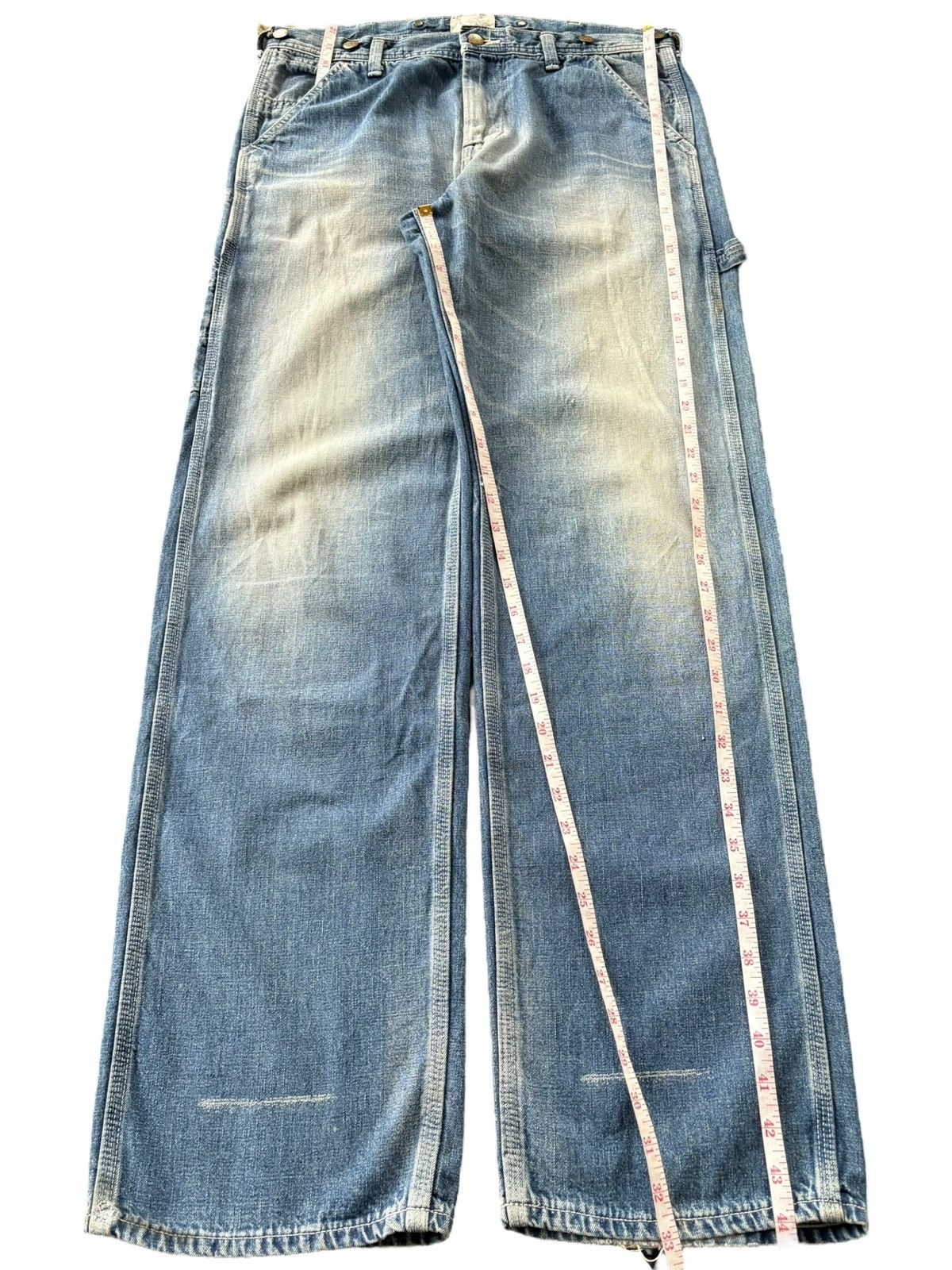 Lee Vintage Lee Sanforized Carpenter Loose Jeans Size US 34 / EU 50 - 7 Thumbnail