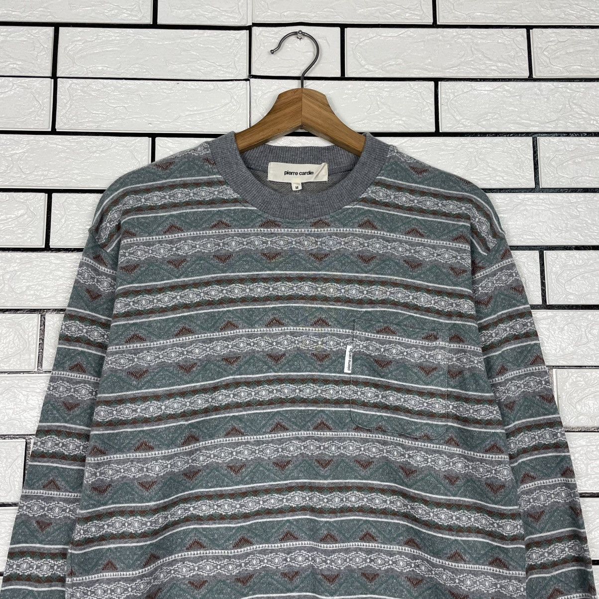 Pierre Cardin Pierre Cardin Stripe Sweater Size US M / EU 48-50 / 2 - 2 Thumbnail