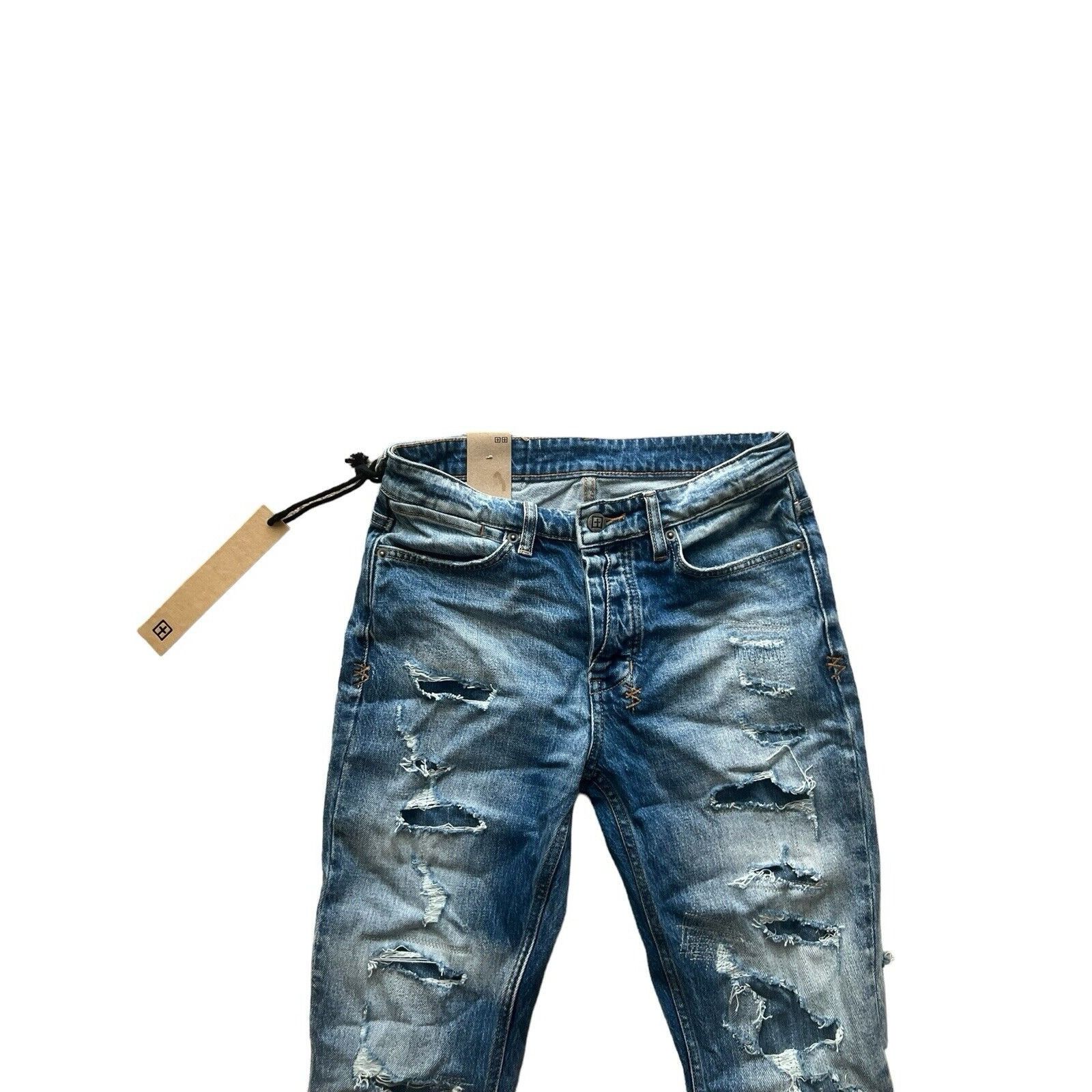 Ksubi Ksubi Jeans Mens Van Winkle Skinny Leg Blue $260 Size 29/32 Size US 29 - 2 Thumbnail