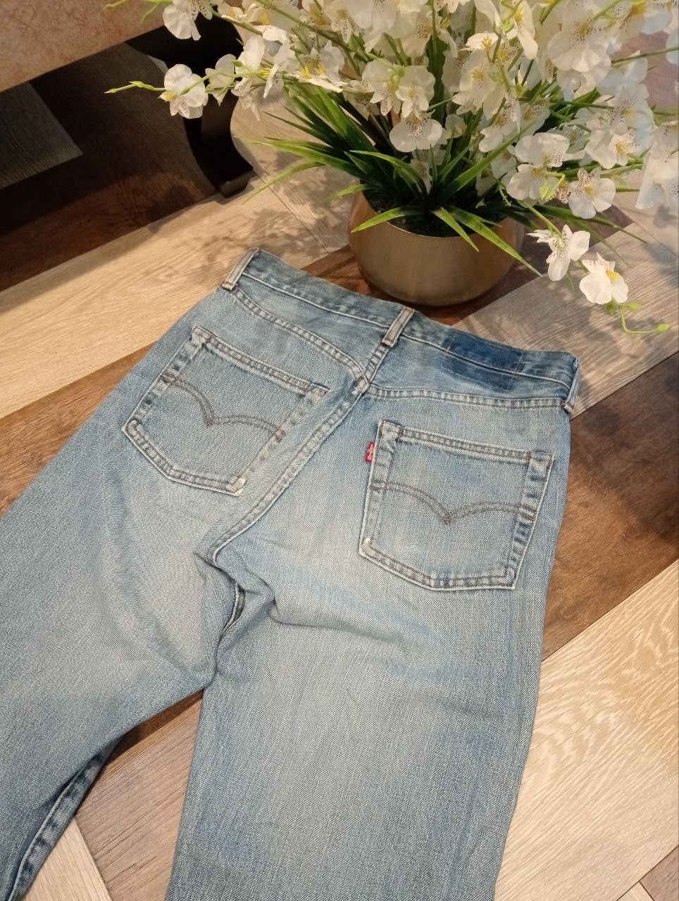 Levi's Vintage Clothing VINTAGE LEVI'S 502XX HIDDEN RIVETS CAPITAL E SELVEDGE JEANS Size US 29 - 10 Thumbnail
