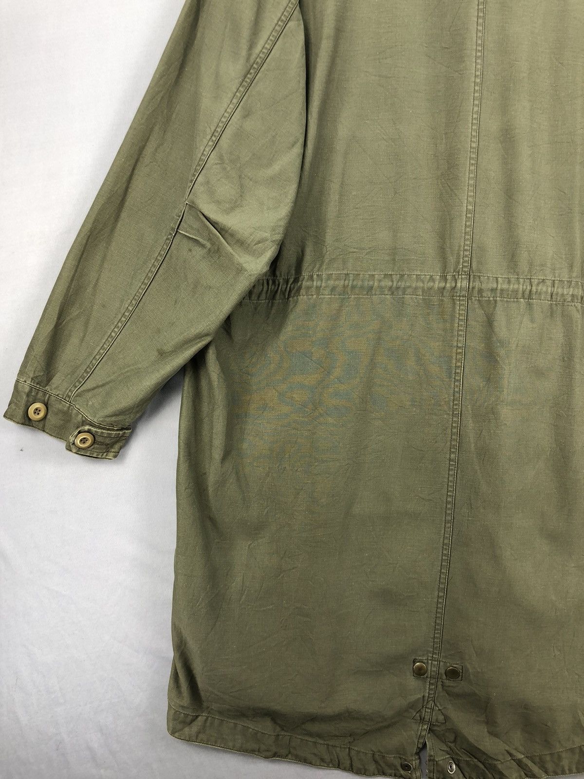 Japanese Brand × Vintage Vintage Military Dog House Olive Green Parka Jacket Size US L / EU 52-54 / 3 - 9 Thumbnail