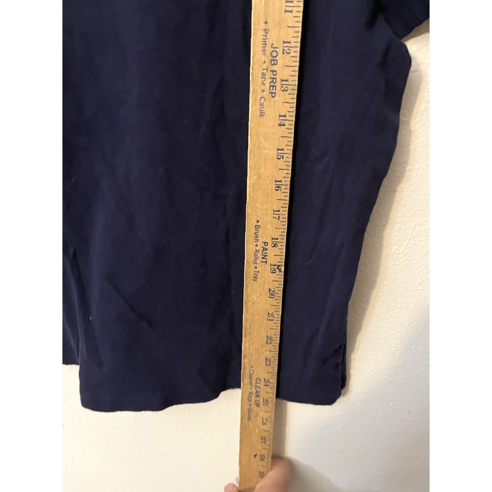 Croft & Barrow CROFT & BARROW Women's Classic V-Neck T-Shirt 2XL Blue Casual Top Size XXL / US 16-18 / IT 52-54 - 4 Thumbnail
