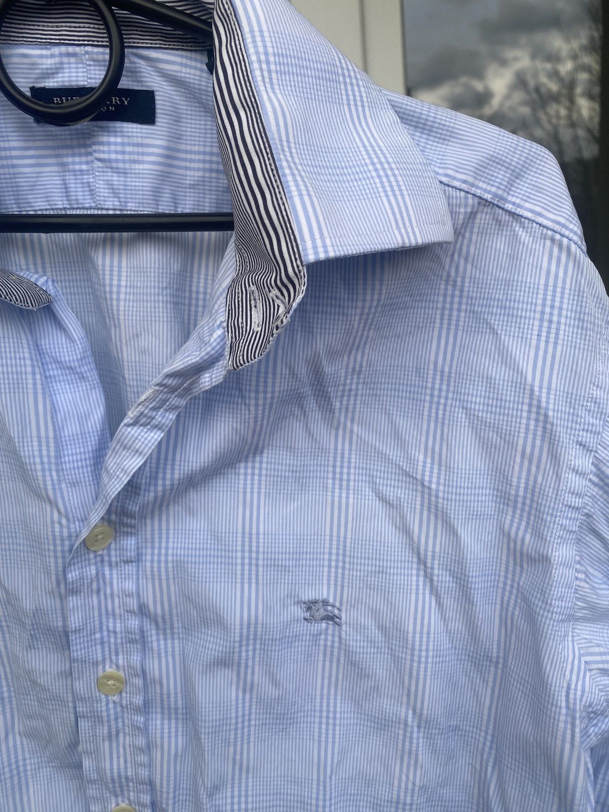 Burberry Burberry Luxury elegegance tartan shirt button up Size US L / EU 52-54 / 3 - 5 Thumbnail