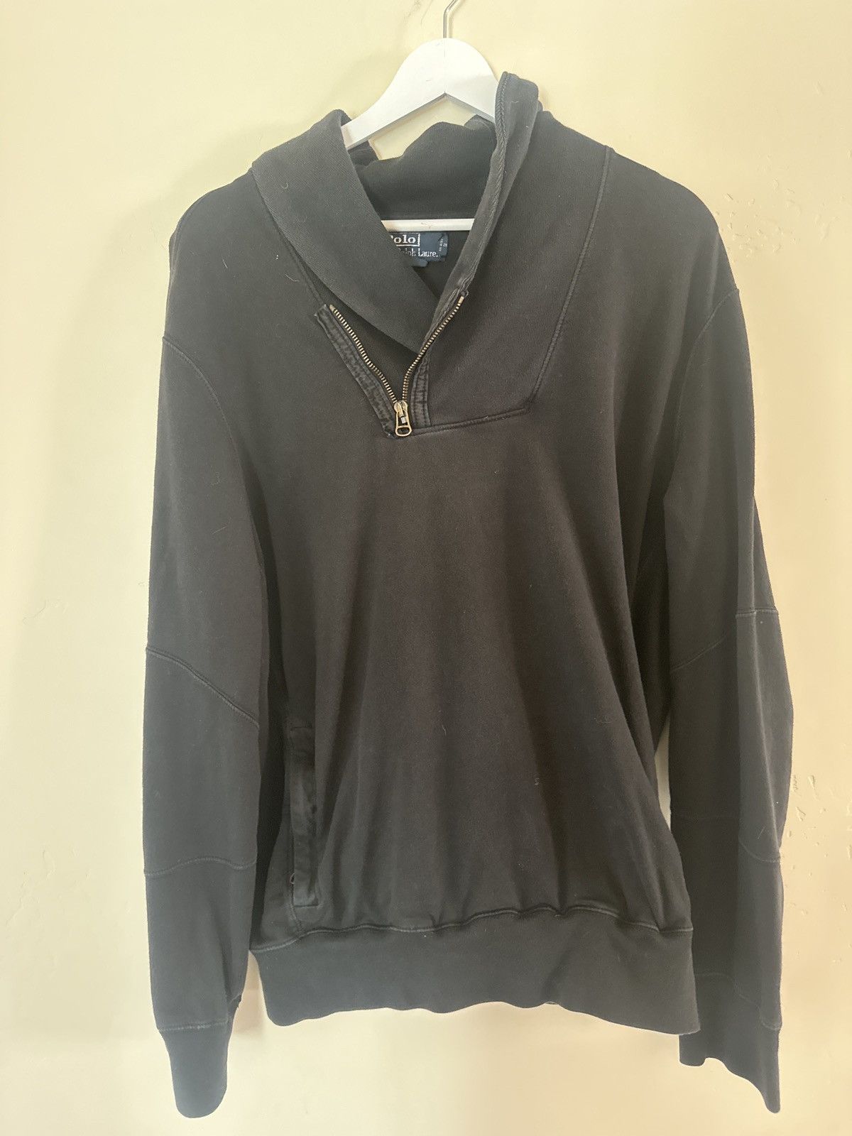 Polo Ralph Lauren 90’s Polo Ralph Lauren Half Zip Sweatshirt RL Zipper XL Size US L / EU 52-54 / 3 - 1 Thumbnail